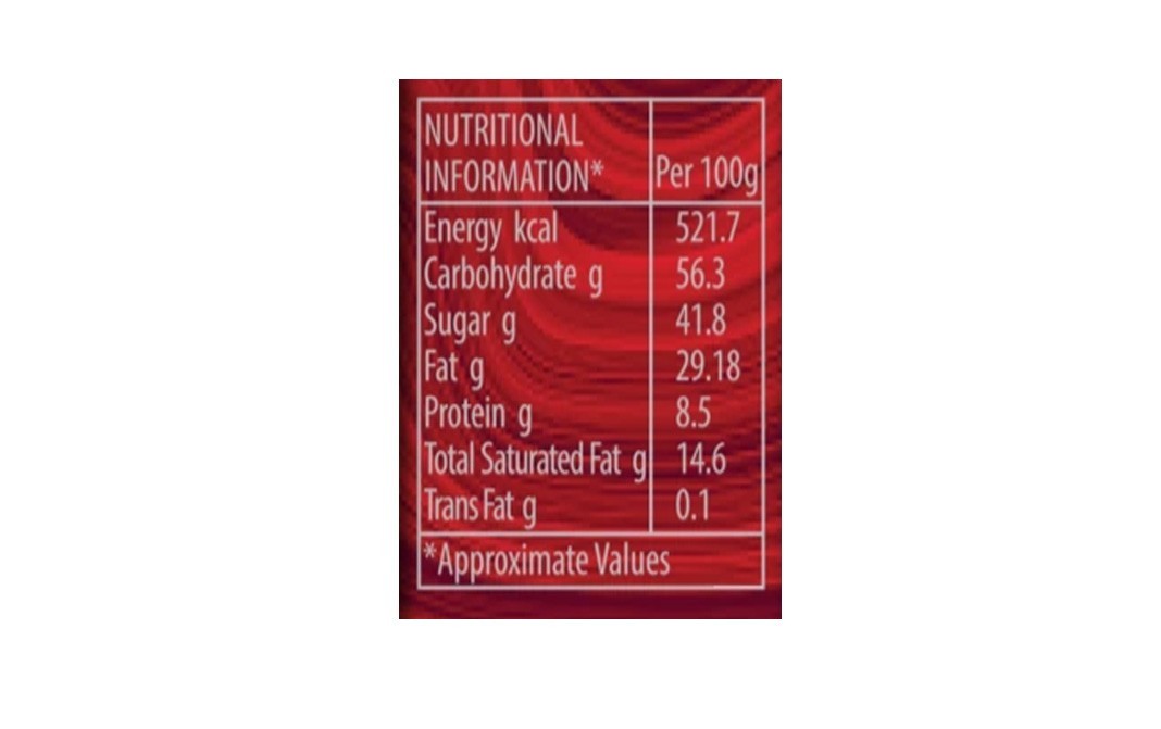 Luvit Luscious Silky Smooth Chocolate With Fruit & Nuts   Pack  45 grams